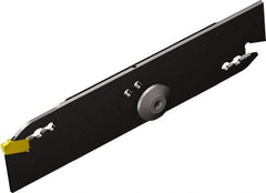 Sandvik Coromant - 26mm Max Depth of Cut, Right Hand Cut, Indexable Grooving Blade - 2.6mm Insert Width, E Seat Size, QD-N/R/L2..C..D Insert Style, Series CoroCut QD - Americas Industrial Supply