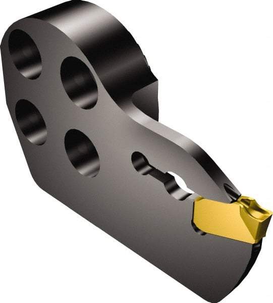 Sandvik Coromant - QD-NF-0250-0002-CM Insert, 9mm Head Length, Modular Grooving Cutting Unit Head - Right Hand Cut, System Size 25, Through Coolant, Series CoroCut QD Head for Grooving - Americas Industrial Supply