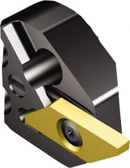 Sandvik Coromant - 570-xxR/LSMAL Insert, 14mm Head Length, Modular Grooving Cutting Unit Head - Left Hand Cut, System Size 25, Through Coolant, Series CoroCut XS - Americas Industrial Supply