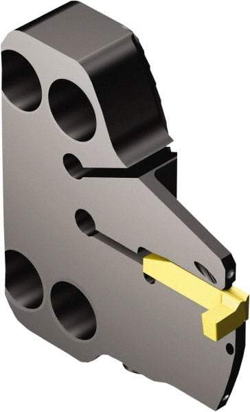 Sandvik Coromant - SL70-R/LG..C Insert, 22.9mm Head Length, Modular Grooving Cutting Unit Head - Left Hand Cut, System Size 70, Through Coolant, Series CoroCut 1-2 - Americas Industrial Supply