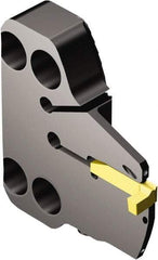 Sandvik Coromant - SL70-R/LG..C Insert, 22.9mm Head Length, Modular Grooving Cutting Unit Head - Left Hand Cut, System Size 70, Through Coolant, Series CoroCut 1-2 - Americas Industrial Supply