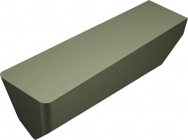 Sandvik Coromant - 0317150.23 T Grade 670, 3.18mm Cutting Width Carbide Grooving Insert - Neutral, 0.38mm Corner Radius, Uncoated - Americas Industrial Supply