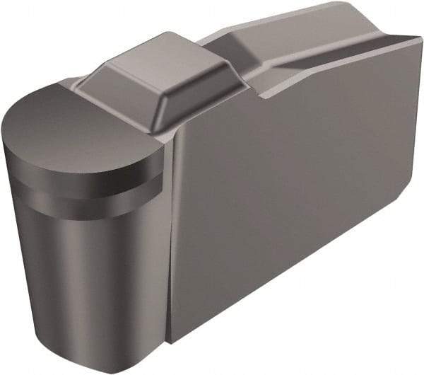 Sandvik Coromant - 40N151.2..F-P Grade CD10, Carbide Grooving Insert - 1.7mm Max Depth of Cut, Neutral, 2mm Corner Radius, Uncoated - Americas Industrial Supply
