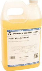 Master Fluid Solutions - Trim MicroSol 590XT, 1 Gal Bottle Cutting Fluid - Semisynthetic, For Inconel\xAE Machining - Americas Industrial Supply