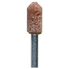 1/4″ × 1/2″ 1/8″ Spindle Gemini Mounted Point B54 60 Grit Aluminum Oxide - Americas Industrial Supply