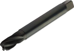 Sandvik Coromant - 1-11.5 NPT 5 Flute Spiral Flute Tap - High Speed Steel, Steam Tempered Finish, 150mm OAL, Right Hand Thread, Series CoroTap 300 - Americas Industrial Supply