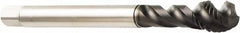 Sandvik Coromant - M14x1.50 Metric Fine 3 Flute 6HX Modified Bottoming Spiral Flute Tap - Powdered Metal, CoolTop Finish, 100mm OAL, Right Hand Flute, Right Hand Thread, Series CoroTap 300 - Americas Industrial Supply