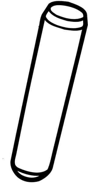 Sandvik Coromant - 3111 020-773, Parallel Pin for Indexable Turning Tools - Americas Industrial Supply