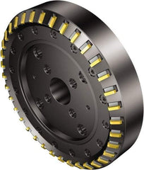 Sandvik Coromant - 3.937" Cutter Diam, 0.2359" Max Depth of Cut, Indexable High-Feed Face Mill - 1-1/4" Arbor Hole Diam - Americas Industrial Supply