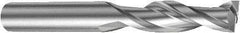 Sandvik Coromant - 8mm, 32mm LOC, 8mm Shank Diam, 79mm OAL, 2 Flute, Solid Carbide Square End Mill - Single End, Uncoated, Spiral Flute, 25° Helix, Right Hand Cut, Right Hand Flute, Series CoroMill Plura - Americas Industrial Supply