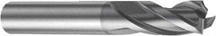 Sandvik Coromant - 2.5mm, 3 Flute, Solid Carbide, Corner Radius End Mill - 57mm OAL, 30° Helix, Right Hand Flute, 12.5mm LOC, Right Hand Cut - Americas Industrial Supply