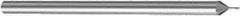 Sandvik Coromant - 0.5mm, 0.5mm LOC, 3mm Shank Diam, 60mm OAL, 2 Flute, Solid Carbide Square End Mill - Single End, TiAlN Finish, Spiral Flute, 30° Helix, Right Hand Cut, Right Hand Flute, Series CoroMill Plura - Americas Industrial Supply