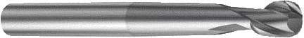 Sandvik Coromant - 8mm Diam, 9mm LOC, Solid Carbide Ball End Mill - 100mm OAL, 8mm Shank Diam, Ball Flute - Americas Industrial Supply