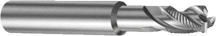 Sandvik Coromant - 10mm, 3 Flute, Solid Carbide, Corner Radius End Mill - 83mm OAL, 40° Helix, Right Hand Flute, 14mm LOC, Right Hand Cut - Americas Industrial Supply