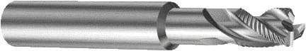 Sandvik Coromant - 12mm, 3 Flute, Single End, Solid Carbide, Corner Chamfer End Mill - 100mm OAL, Right Hand Flute, 16mm LOC, Right Hand Cut - Americas Industrial Supply