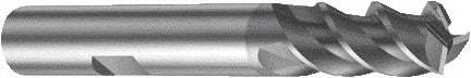 Sandvik Coromant - 14mm, 3 Flute, Solid Carbide, Corner Radius End Mill - 83mm OAL, 45° Helix, Right Hand Flute, 22mm LOC, Right Hand Cut - Americas Industrial Supply