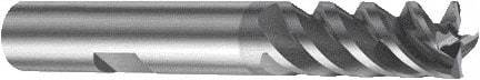 Sandvik Coromant - 10mm, 4 Flute, Single End, Solid Carbide, Corner Chamfer End Mill - 72mm OAL, Right Hand Flute, 22mm LOC, Right Hand Cut - Americas Industrial Supply