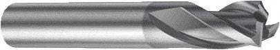 Sandvik Coromant - 16mm, 3 Flute, Solid Carbide, Corner Radius End Mill - 82mm OAL, 30° Helix, Right Hand Flute, 16.5mm LOC, Right Hand Cut - Americas Industrial Supply
