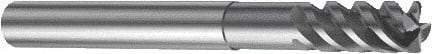 Sandvik Coromant - 10mm, 22mm LOC, 10mm Shank Diam, 100mm OAL, 4 Flute, Solid Carbide Square End Mill - Single End, TiAlN Finish, Spiral Flute, 50° Helix, Centercutting, Right Hand Cut, Right Hand Flute, Series CoroMill Plura - Americas Industrial Supply