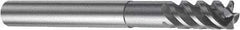 Sandvik Coromant - 10mm, 22mm LOC, 10mm Shank Diam, 100mm OAL, 4 Flute, Solid Carbide Square End Mill - Single End, TiAlN Finish, Spiral Flute, 50° Helix, Centercutting, Right Hand Cut, Right Hand Flute, Series CoroMill Plura - Americas Industrial Supply