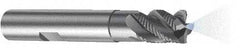 Sandvik Coromant - 8mm, 9mm LOC, 8mm Shank Diam, 58mm OAL, 4 Flute, Solid Carbide Square End Mill - Single End, TiAlN Finish, Spiral Flute, 40° Helix, Right Hand Cut, Right Hand Flute, Series CoroMill Plura - Americas Industrial Supply