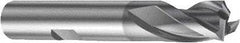 Sandvik Coromant - 12mm, 3 Flute, Solid Carbide, Corner Radius End Mill - 73mm OAL, 30° Helix, Right Hand Flute, 12.5mm LOC, Right Hand Cut - Americas Industrial Supply