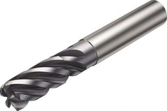 Sandvik Coromant - 7/16", 1" LOC, 7/16" Shank Diam, 3-1/2" OAL, 5 Flute, Solid Carbide Square End Mill - Americas Industrial Supply