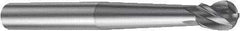 Sandvik Coromant - 8mm Diam, 9mm LOC, Solid Carbide Ball End Mill - 100mm OAL, 8mm Shank Diam, Ball Flute - Americas Industrial Supply