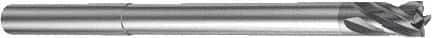 Sandvik Coromant - 8mm, 8mm LOC, 8mm Shank Diam, 120mm OAL, 4 Flute, Solid Carbide Square End Mill - Single End, Diamond Finish, Spiral Flute, 30° Helix, Right Hand Cut, Right Hand Flute, Series CoroMill Plura - Americas Industrial Supply