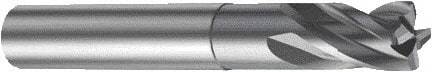 Sandvik Coromant - 12mm, 12mm LOC, 12mm Shank Diam, 83mm OAL, 4 Flute, Solid Carbide Square End Mill - Single End, TiAlN Finish, Spiral Flute, 30° Helix, Centercutting, Right Hand Cut, Right Hand Flute, Series CoroMill Plura - Americas Industrial Supply