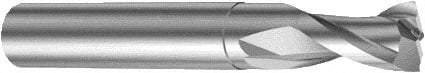 Sandvik Coromant - 12mm, 18mm LOC, 12mm Shank Diam, 83mm OAL, 2 Flute, Solid Carbide Square End Mill - Single End, Uncoated, Spiral Flute, 25° Helix, Right Hand Cut, Right Hand Flute, Series CoroMill Plura - Americas Industrial Supply