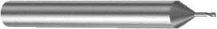 Sandvik Coromant - 0.6mm, 0.6mm LOC, 6mm Shank Diam, 57mm OAL, 2 Flute, Solid Carbide Square End Mill - TiAlN Finish, 30° Helix, Centercutting, Right Hand Cut, Right Hand Flute, Series CoroMill Plura - Americas Industrial Supply