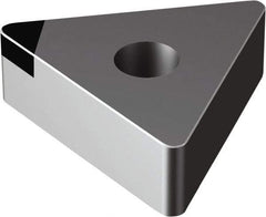 Sandvik Coromant - TNMA331 Grade CB20 CBN Turning Insert - 60° Triangle, 3/8" Inscr Circle, 3/16" Thick, 1/64" Corner Radius - Americas Industrial Supply