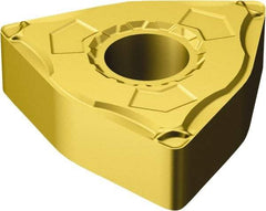 Sandvik Coromant - WNMG432 WL Grade 1525 Carbide Turning Insert - 80° Trigon, 1/2" Inscr Circle, 3/16" Thick, 1/32" Corner Radius - Americas Industrial Supply