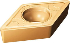 Sandvik Coromant - DCMT32.53 SMC Grade 1115 Carbide Turning Insert - TiAlN/AlCr2O3 Finish, 55° Diamond, 3/8" Inscr Circle, 5/32" Thick, 3/64" Corner Radius - Americas Industrial Supply