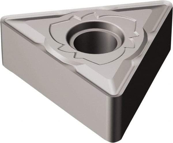 Sandvik Coromant - TNMG333 SM Grade H13A Carbide Turning Insert - 60° Triangle, 3/8" Inscr Circle, 3/16" Thick, 3/64" Corner Radius - Americas Industrial Supply
