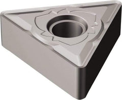 Sandvik Coromant - TNMG333 SM Grade H13A Carbide Turning Insert - 60° Triangle, 3/8" Inscr Circle, 3/16" Thick, 3/64" Corner Radius - Americas Industrial Supply