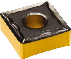Sandvik Coromant - SNMG432 MF Grade 4335 Carbide Turning Insert - TiCN/AI2O3/TiN Finish, 90° Square, 1/2" Inscr Circle, 3/16" Thick, 1/32" Corner Radius - Americas Industrial Supply