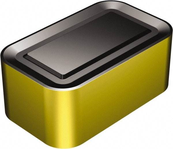 Sandvik Coromant - LNUX321248 PM Grade 4325 Carbide Turning Insert - TiCN/Al2O3/TiN Finish, 90° Rectangle, 12mm Thick, 4.8mm Corner Radius - Americas Industrial Supply