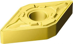 Sandvik Coromant - DNMG444 MRR Grade 2025 Carbide Turning Insert - TiCN/AI2O3/TiN Finish, 55° Diamond, 1/2" Inscr Circle, 1/4" Thick, 1/16" Corner Radius - Americas Industrial Supply