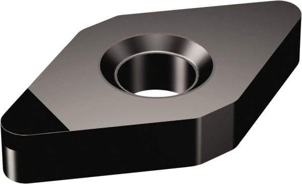 Sandvik Coromant - DNMA433 Grade CB20 CBN Turning Insert - Uncoated, 55° Diamond, 1/2" Inscr Circle, 3/16" Thick, 3/64" Corner Radius - Americas Industrial Supply