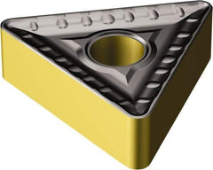 Sandvik Coromant - TNMM546 HR Grade 4315 Carbide Turning Insert - TiCN/AI2O3/TiN Finish, 60° Triangle, 5/8" Inscr Circle, 1/4" Thick, 3/32" Corner Radius - Americas Industrial Supply