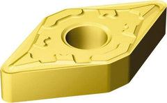 Sandvik Coromant - DNMG331 KF Grade 3005 Carbide Turning Insert - TiCN/Al2O3/TiN Finish, 55° Diamond, 3/8" Inscr Circle, 3/16" Thick, 1/64" Corner Radius - Americas Industrial Supply
