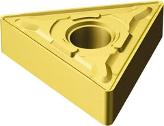 Sandvik Coromant - TNMG433 MRR Grade 2035 Carbide Turning Insert - TiAlN/TiN Finish, 60° Triangle, 1/2" Inscr Circle, 3/16" Thick, 3/64" Corner Radius - Americas Industrial Supply