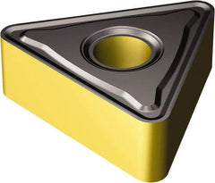 Sandvik Coromant - TNMG544 KR Grade 3210 Carbide Turning Insert - TiCN/Al2O3/TiN Finish, 60° Triangle, 5/8" Inscr Circle, 1/4" Thick, 1/16" Corner Radius - Americas Industrial Supply