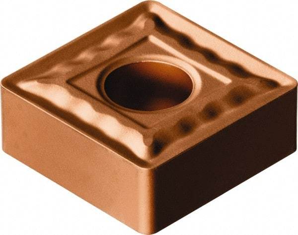 Sandvik Coromant - SNMG544 QM Grade 1115 Carbide Turning Insert - TiAlN/AlCr2O3 Finish, 90° Square, 1/2" Inscr Circle, 1/4" Thick, 1/16" Corner Radius - Americas Industrial Supply