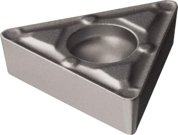 Sandvik Coromant - TCMX220 WF Grade 5015 Cermet Turning Insert - Uncoated, 60° Triangle, 1/4" Inscr Circle, 1/8" Thick, 0.2mm Corner Radius - Americas Industrial Supply