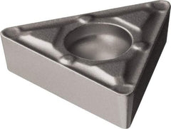 Sandvik Coromant - TCMX220 WF Grade 5015 Cermet Turning Insert - Uncoated, 60° Triangle, 1/4" Inscr Circle, 1/8" Thick, 0.2mm Corner Radius - Americas Industrial Supply