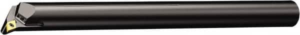 Sandvik Coromant - 32mm Min Bore Diam, 300mm OAL, 25mm Shank Diam, A..SDQCR/L..HP-R Indexable Boring Bar - DCMT 3(2.5)2, DCMT 11 T3 08 Insert, Screw or Clamp Holding Method - Americas Industrial Supply