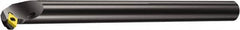 Sandvik Coromant - 16mm Min Bore Diam, 155.1mm OAL, 12mm Shank Diam, A..SDXCR/L-R Indexable Boring Bar - DCMT 2(1.5)1, DCMT 07 02 04 Insert, Screw or Clamp Holding Method - Americas Industrial Supply